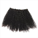 Ali Grace 12A Grade Brazilian Kinky Curly Human Hair 1 Bundles Natural Color