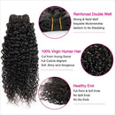 Ali Grace 12A Grade Brazilian Kinky Curly Human Hair 1 Bundles Natural Color