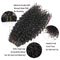 Ali Grace Kinky Curly Hair Bundles 3 Pcs with 4x4 Lace Closure