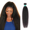 Ali Grace 12a Grade Kinky Straight 1 Bundle Human Hair Weave Natural Black Color