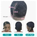 Aligrace Pixie Cut Lace Frontal Straight Human Hair Wigs