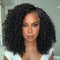 New 5X5 HD Lace Blunt Cut Bob Side Part Curly Closure Wig Skin Melted