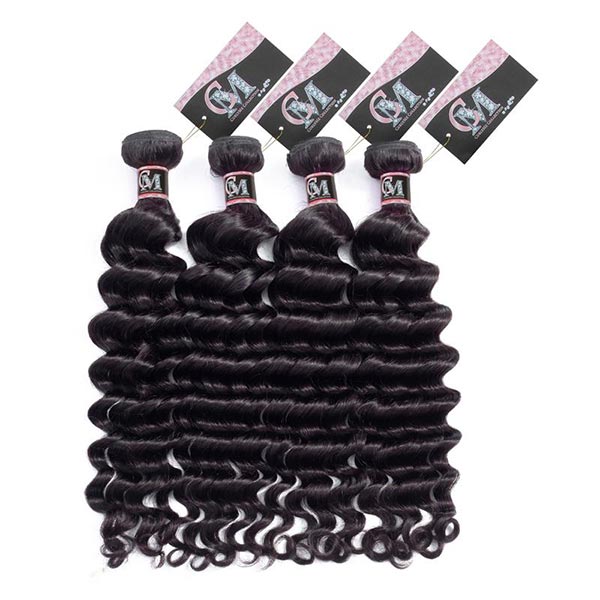 Loose Deep Wave Bundles 1/3/4Pcs Natural Color Hair Extensions