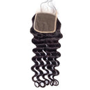 Loose Deep Wave Hair 4x4 Lace Closure, 5x5 Lace Closure Natural Black