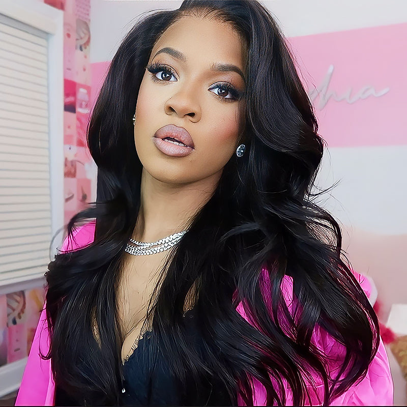 Xrs Beauty Hair Human Hair HD Lace Front Wig Straight 13x6 *NEW* CLEAR LACE & CLEAN HAIRLINE [ LFW11 ]