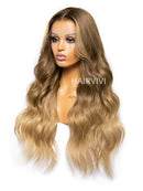 Hairvivi Etta Long Blonde Wig High Quality Human Hair HD Lace