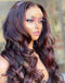 Jessies Wig Highlight 99J Colored Body Wave 13x4 Lace Front Wig HD Lace 4x4 Lace Closure Wig