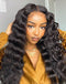 Jessies Wig Beautiful Crimp Wave 13x4 Lace Frontal | 4x4 Closure Loose Deep Human Hair Wigs