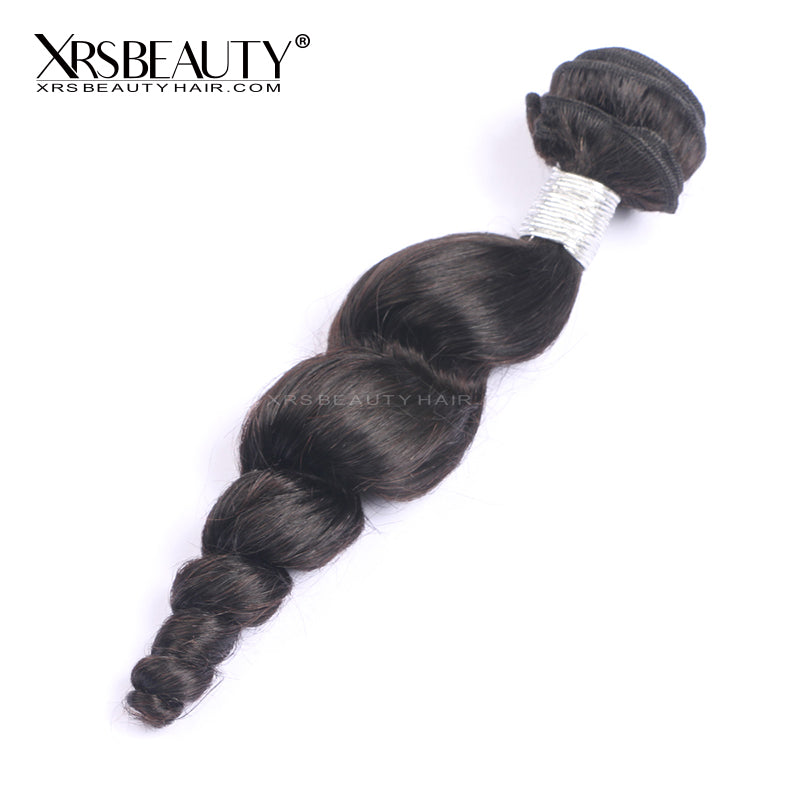 Xrs Beauty Hair 1pcs Loose Wave Brazilian Virgin Hair Bundle [WEFT03]