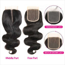 Ali Grace Peruvian Body Wave Hair Bundles 4 Pcs With 4x4 Lace Closure