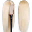 Mslynn 613 Blonde Wig Straight Lace Front Human Hair Wigs Virgin Hair