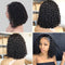 Mslynn Bob Wigs Lace Closure Human Hair Wigs Curly Short Bob Wigs