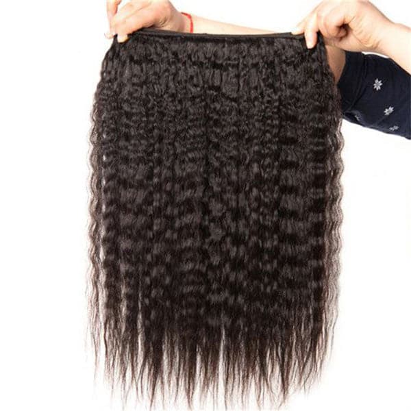 4 Bundles Kinky Straight Hair 100% Unprocessed Virgin Hair