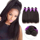 4 Bundles Kinky Straight Hair 100% Unprocessed Virgin Hair