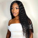 Mslynn Water Wave Wig Transparent Lace Front Wig T Part Lace Wig