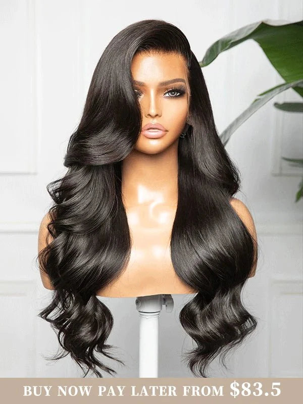 Hairvivi Elena Natural Looking Wigs Side Part Loose Waves Human Hair