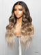 Hairvivi Olena Ombre Lace Front Wig With Dark Roots Human Hair Glueless Wig