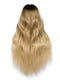 Hairvivi Senna Ombre Hair Blonde Fake Scalp Wig HD Lace Frontal