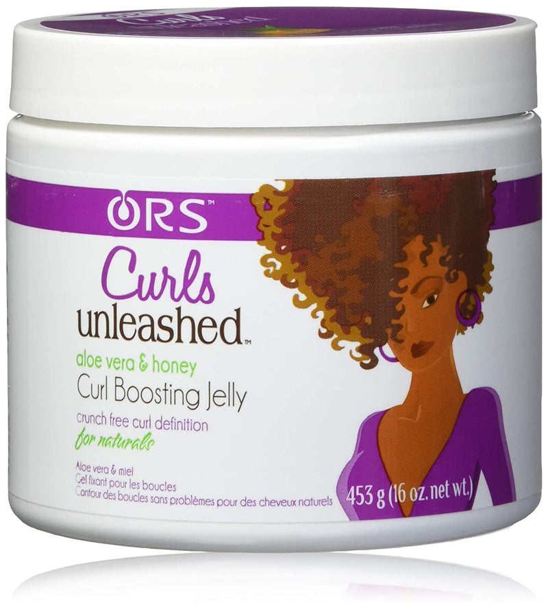 ORS Curls Unleashed Aloe Vera & Honey Curl Boosting Jelly ( 16 OZ )