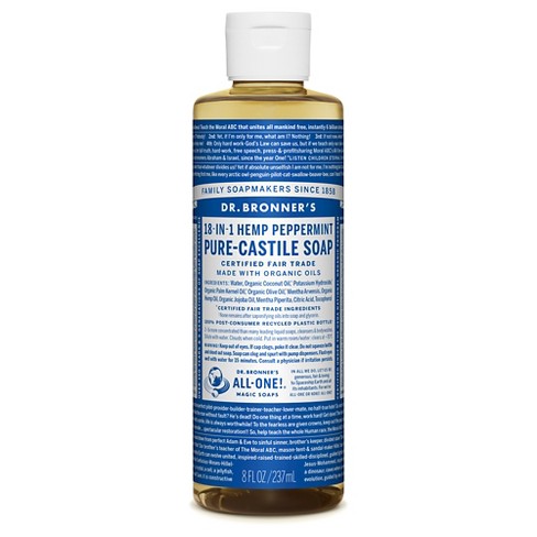 Dr. Bronner's Castile Soap 8OZ