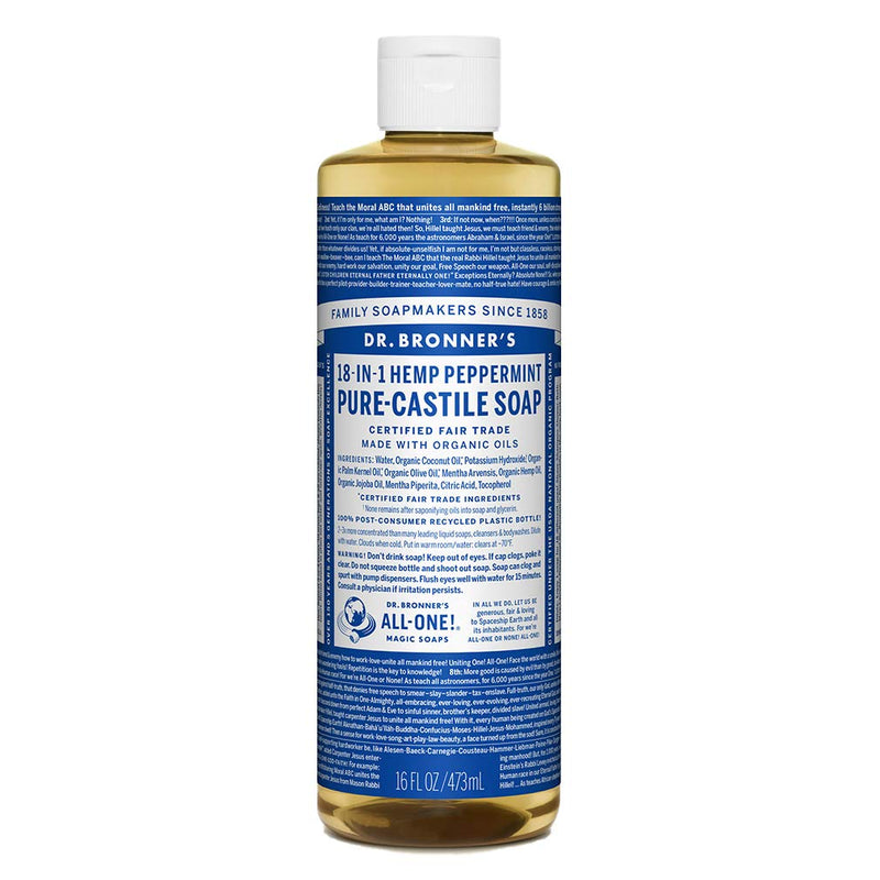 DR. Bronner's Castile Soap 16OZ and 32 OZ