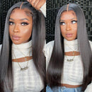 Upgrade Pre Cut 6X5 Lace Glueless Straight HD Lace Wear Go Closure Wig With Pre-plucked Edges