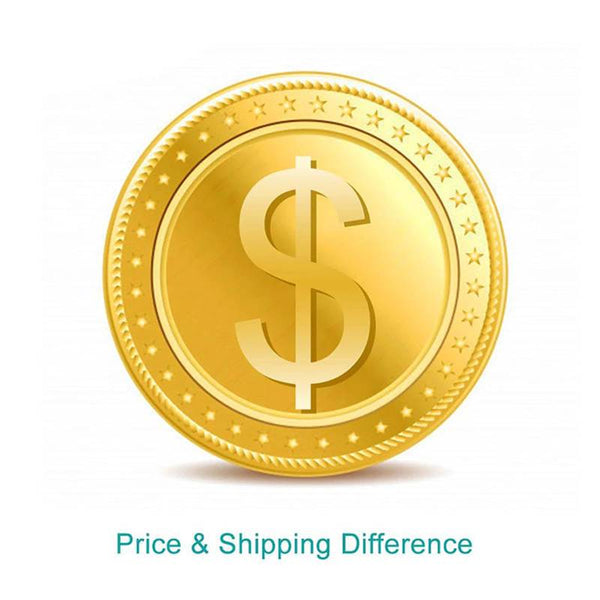 shipping cost and price difference on your order