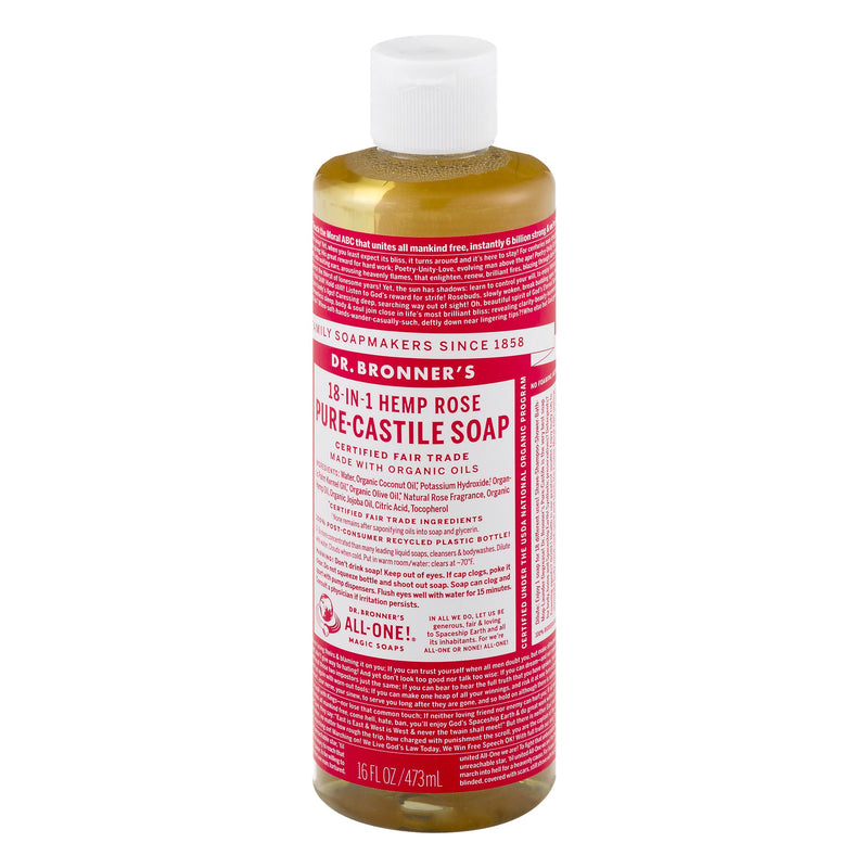 DR. Bronner's Castile Soap 16OZ and 32 OZ