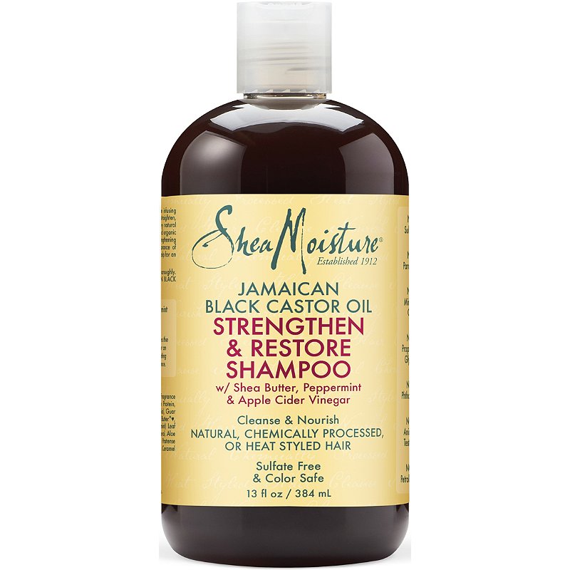 Shea Moisture Jamaican Black Castor Oil Strengthen & Restore Shampoo 13 Oz