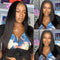 Mslynn Straight Transparent Lace T Part Wig Pre Plucked With Baby Remy Hair