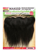 SAGA NAKED 13X4 BRAZILIAN VIRGIN REMY HAIR LACE FRONTAL (STRAIGHT / BODY WAVE)