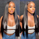 Aligrace 5x5 HD Closure Lace Straight Glueless Wigs