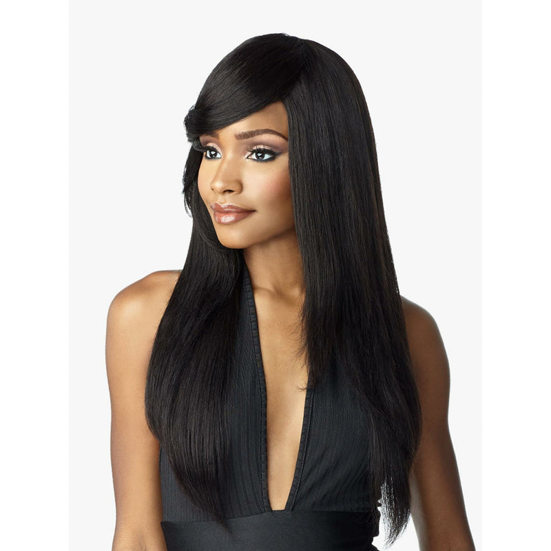 Sensationnel Empire Clip-In Bangs - Side Swept Bang