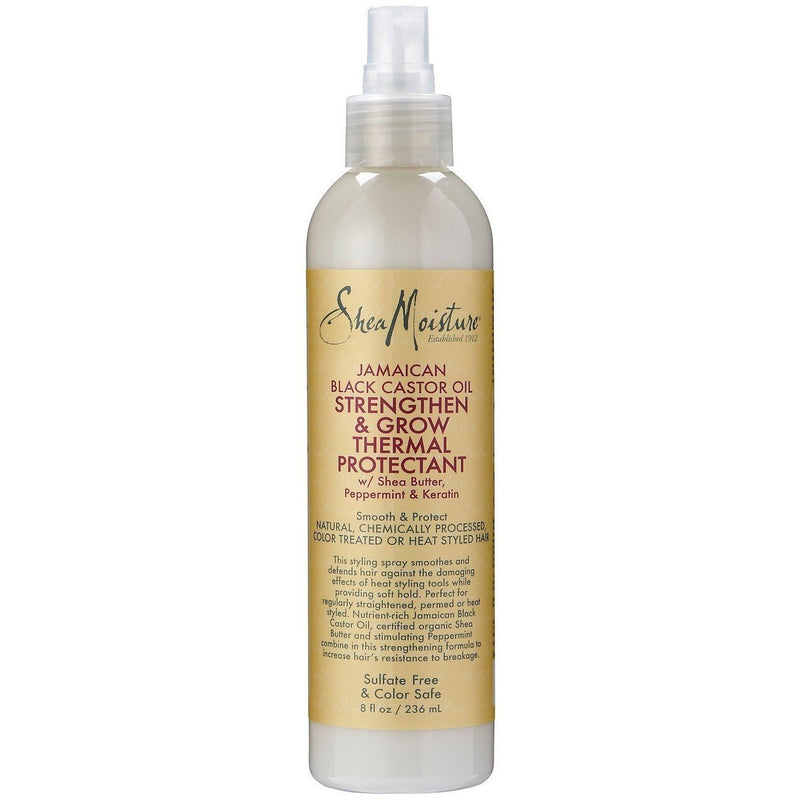 Shea Moisture Jamaican Black Castor Oil Strengthen & Restore Thermal Protectant 8 Oz