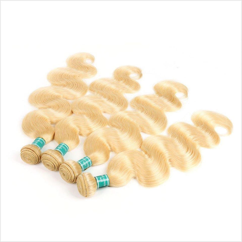 Ali Grace 4 Pcs Body Wave Bundles 613 Blonde Color