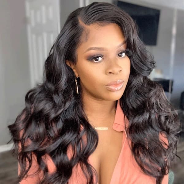 Flash Sale 13x4 Hd Transparent Lace Front Wig Body Wave