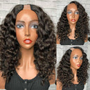 Dola Hair NEW Loose Curly U Part Wig Human Hair 180 Density