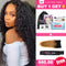 {Facebook Fans Exclusive Service} V Part Wig Deep Curly No Leave Out No Lace No Glue Wear and Go