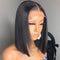 Deep Part Kim K Bob Wig 6INCHES LONG PARTLINE 2X6 Closure Wig High Density (USA Express Shipping)