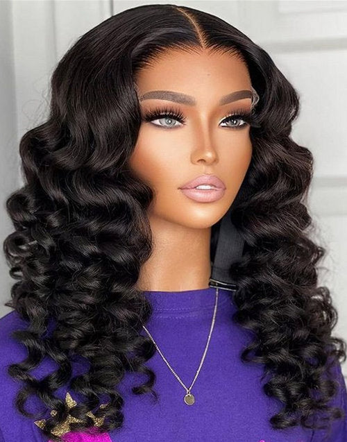 Jessies Wig Wanda Curl 13x4 Lace Front Wig HD Lace Glueless Human Hair Wig