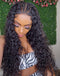 Jessies Wig Water Wave 360 Full Lace Frontal Wig For High Ponytail Human Hair Wigs