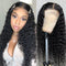 5x5 Closure Wig Water Wave Human Hair 180% Density Wet And Wavy Lace Wig