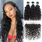 Ali Grace Water Wave Hair Bundles 3 Pcs With 13x4 Lace Frontal