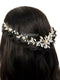 Hairvivi Gold Leaves and Crystal Blooms Wedding Hair Vine (3870 Points)