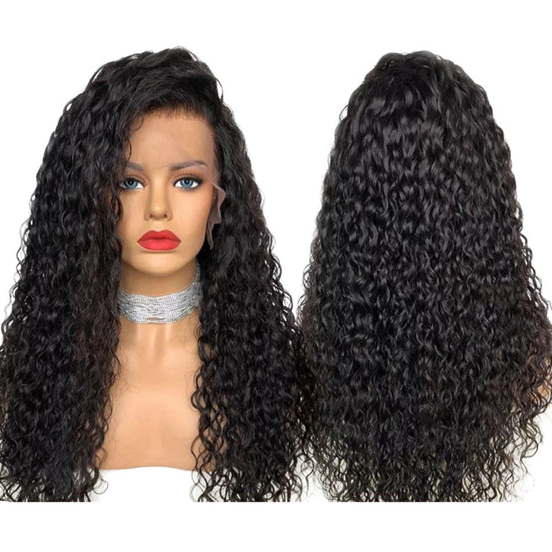 Dola Hair Water Wave Fake Scalp Method Lace Front Wig