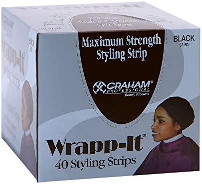 Graham Beauty Wrapp-It Styling Strips (40 Strips in a box)