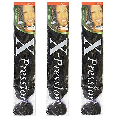 X-Pression Premium Ultra Braiding Hair 82"